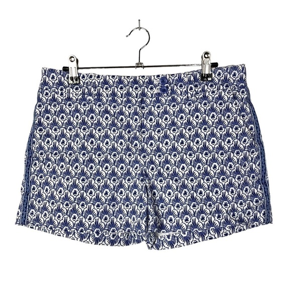 Vineyard Vines Blue Feather Printed Everyday Chino Shorts 4 - Picture 1 of 3